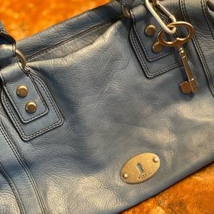 Leather Fossil Bag